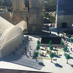 The World Trade Center Oculus at the Legoland in Carlsbad California<br>
